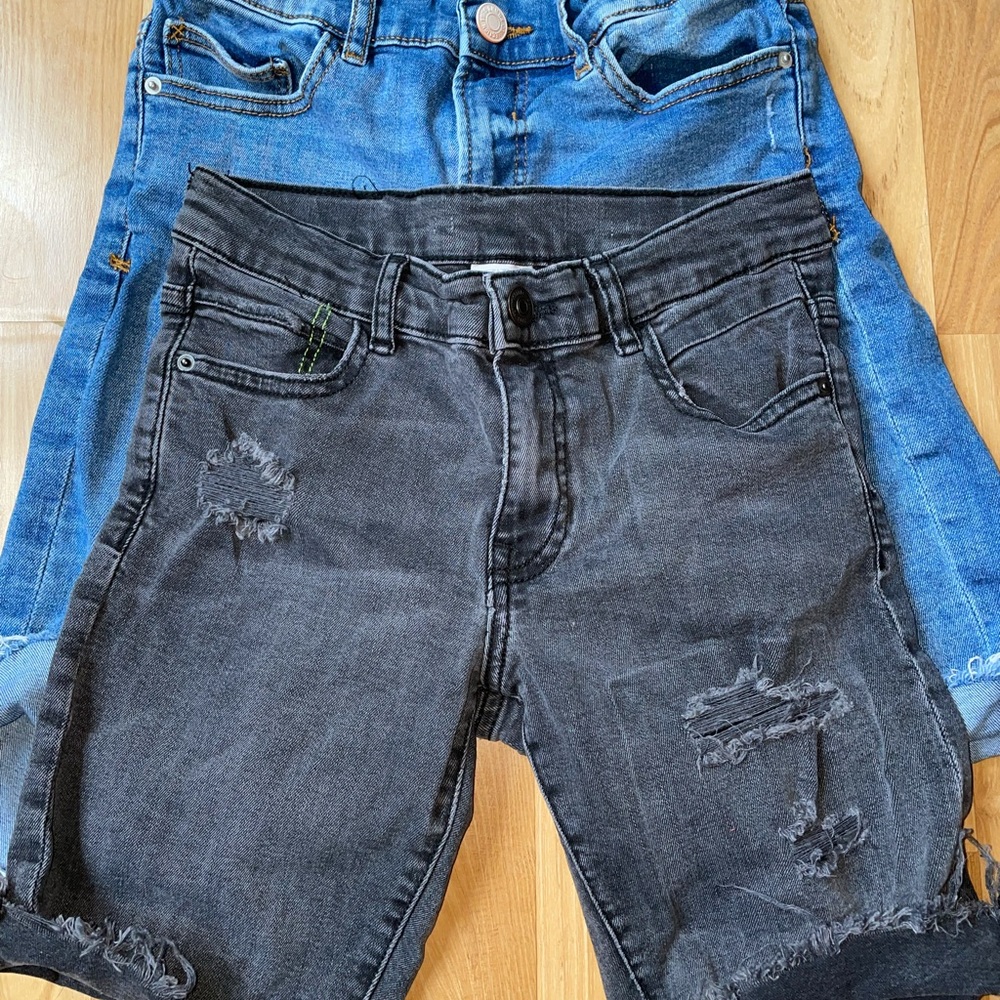 Boy Distressed Denim Shorts